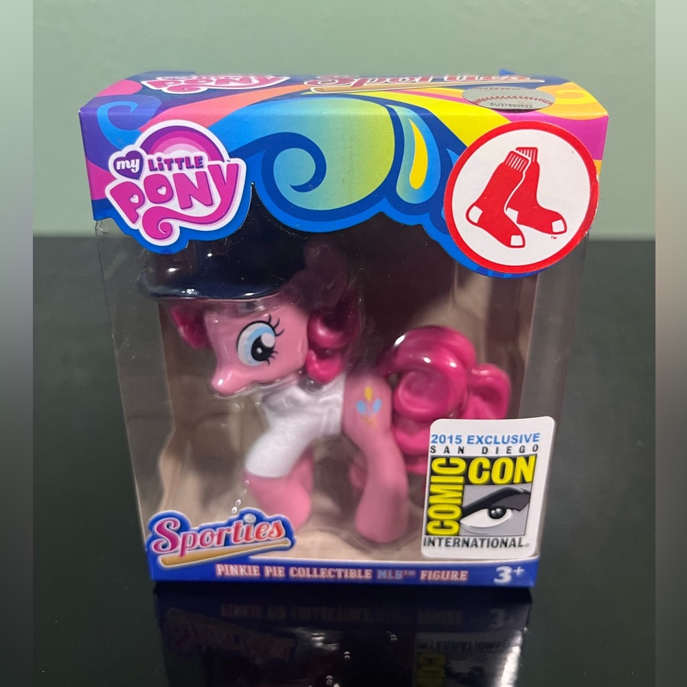 My Little Pony Pinkie Pie Sporties MLB Edition Chicago Cubs 2015 SDCC Exclusive